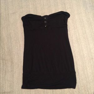 Black tube top